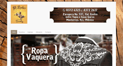 Desktop Screenshot of elrodeocountry.com.mx